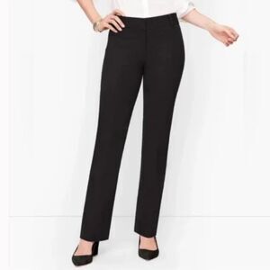 TALBOTS Newport Pants Trouser Slacks Black Size 2